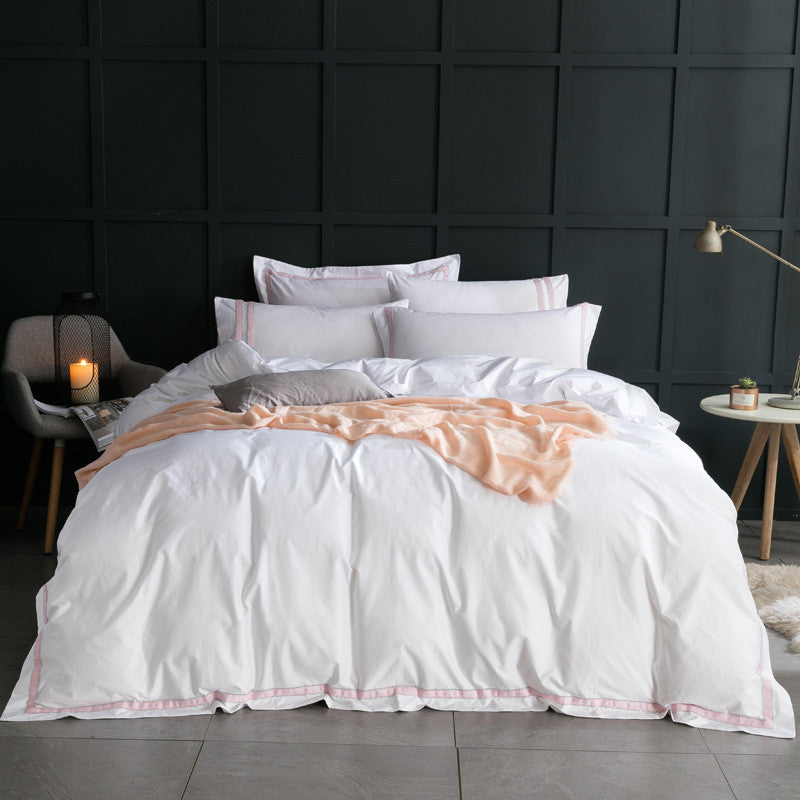 Four Piece Luxury Satin Hotel Duvet Set