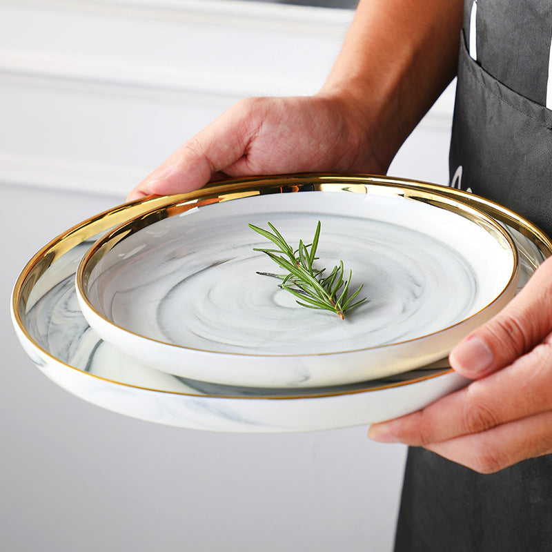 Household Dishes And Dishes Set, Ceramic Dishes And Chopsticks Set