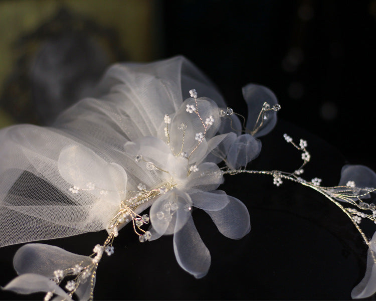 Bridal Wreath Veil Accessories