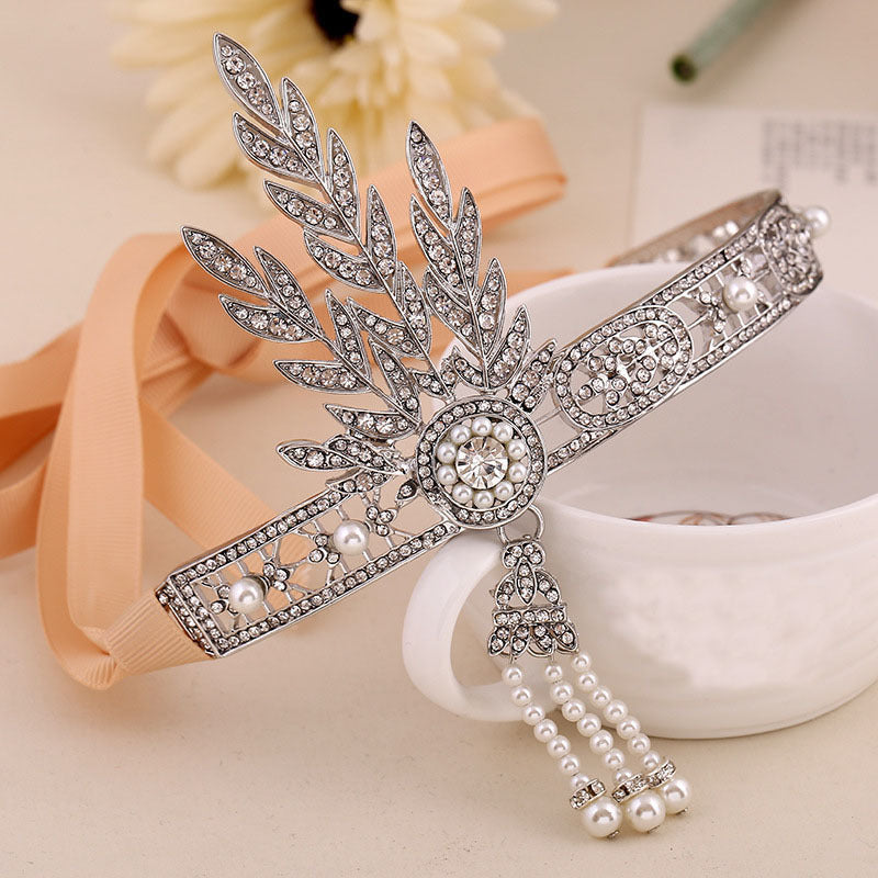 The Grand Bridal Crown, Gatsby Crown, Wedding Dress With A Crown