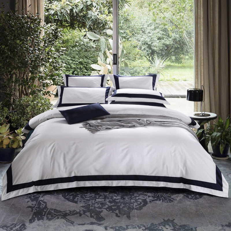 Four Piece Luxury Satin Hotel Duvet Set