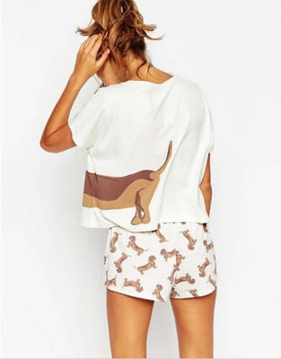 Puppy T-Shirt Shorts Set