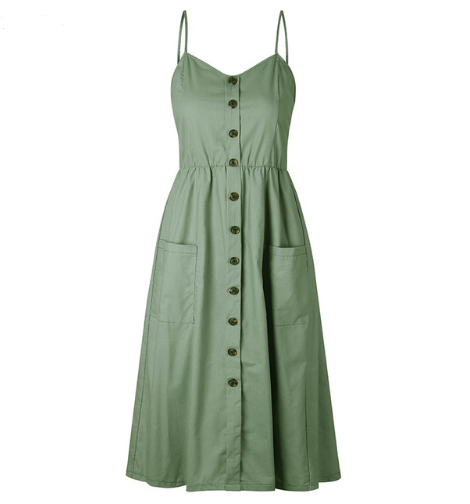 Button Dress