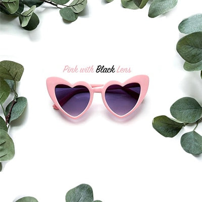 Personalized Heart Shaped Sunglasses For Women Custom Bride Sunglasses Bridesmaid Gifts Beach Bride Bachelorette Party Favors