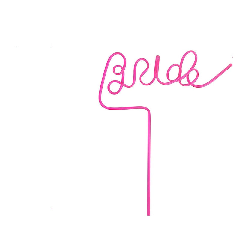 Bachelorette Straws