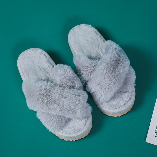 Gray Bridesmaid Slippers in Gray, Bridesmaid Gifts, Gift Bags