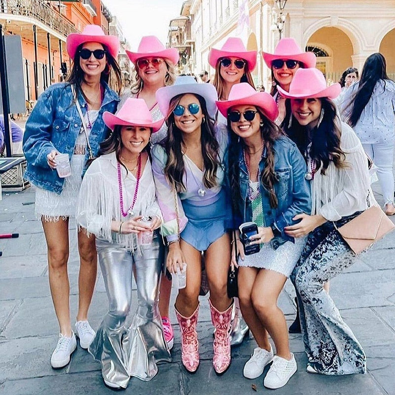 Country Western Cowboy Hat Bachelorette Party
