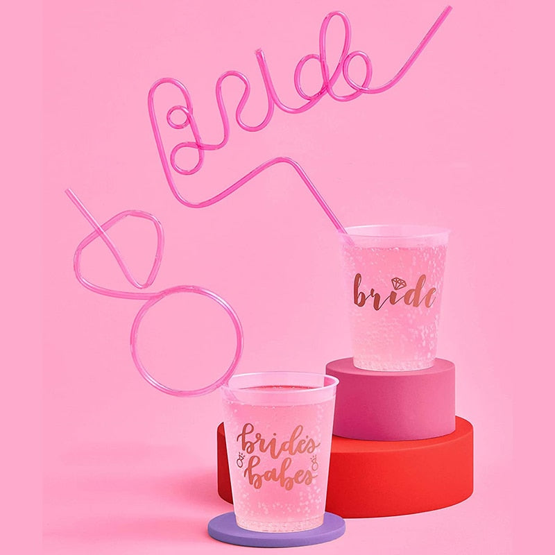 Bachelorette Straws