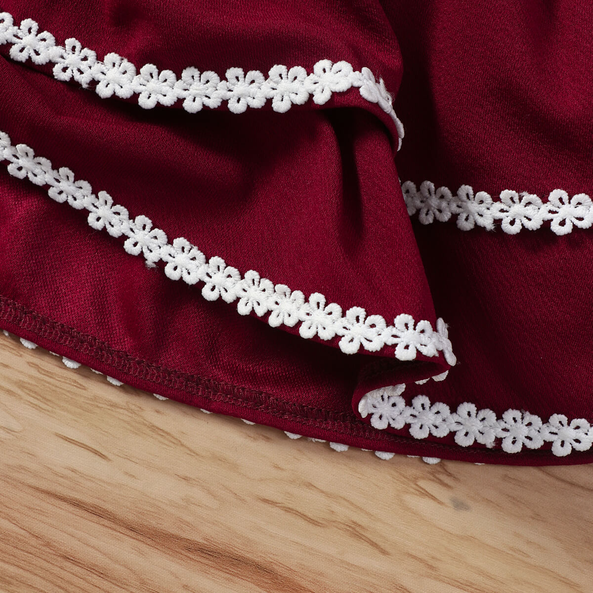 Baby Girl Bow Detail Cropped Top and Skirt Set