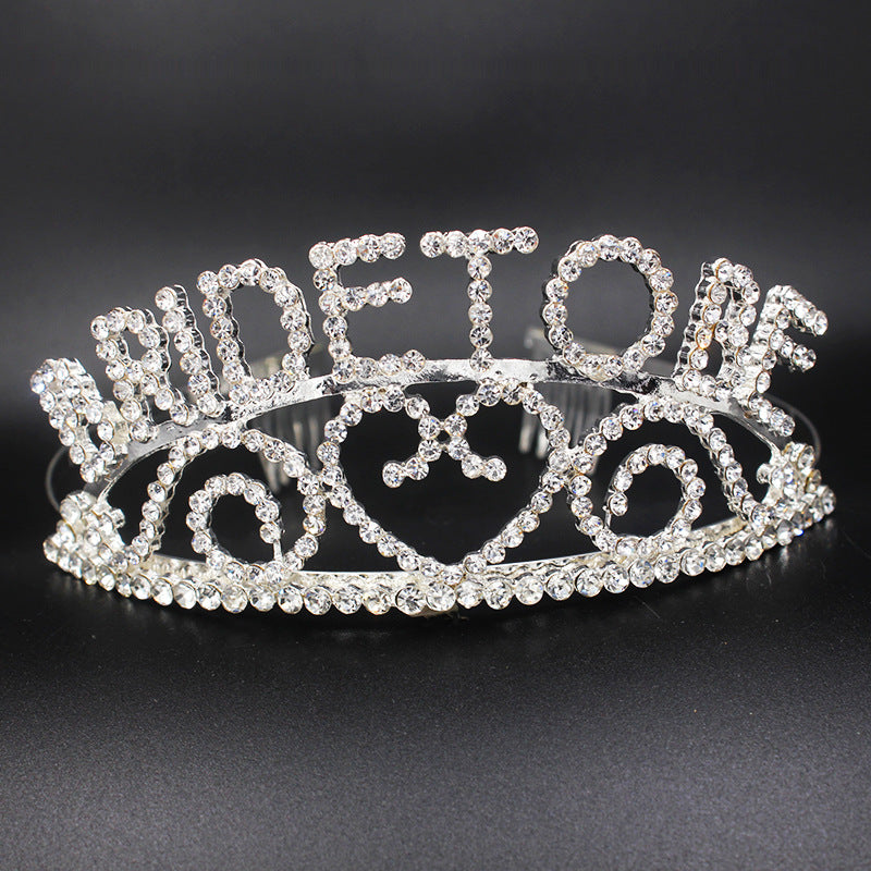 Bachelorette Party Kit (Bride to Be Tiara, Bridal Headband, Headband, Hair Accessory, Veil)