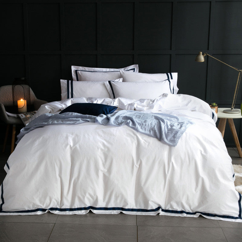 Four Piece Luxury Satin Hotel Duvet Set