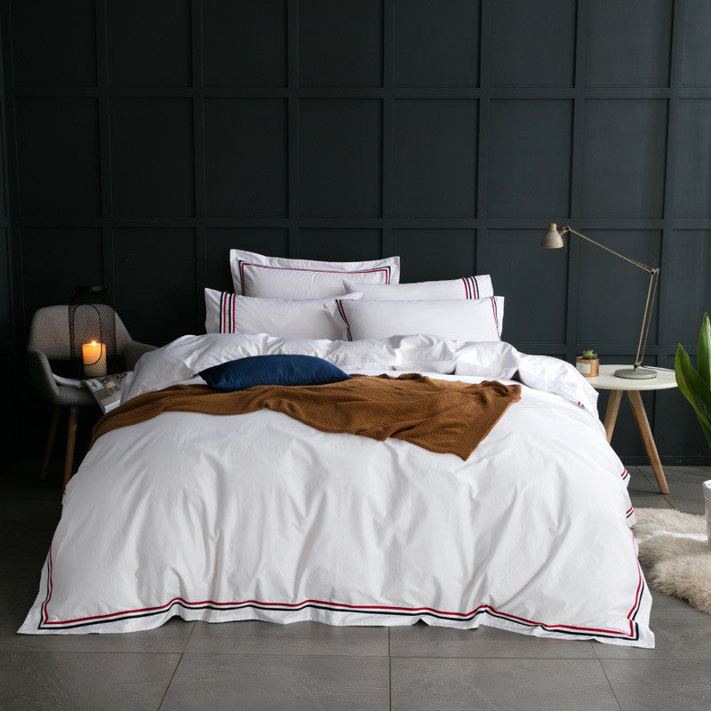 Four Piece Luxury Satin Hotel Duvet Set