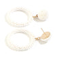 Jewelry Personality Exaggerated Rice Bead Earrings Creative