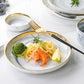 Household Dishes And Dishes Set, Ceramic Dishes And Chopsticks Set