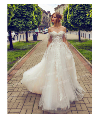 Angel Wedding Dress Sen-Line Super Fairy One-Shoulder Bridal Travel