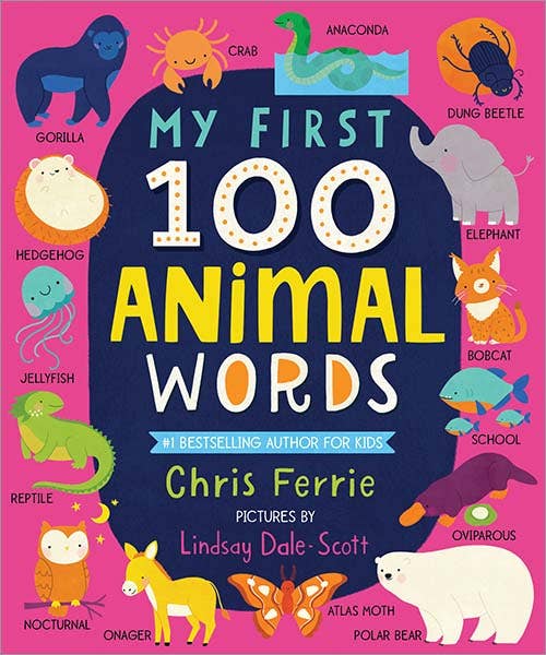My First 100 Animal Words (BB-Padded)