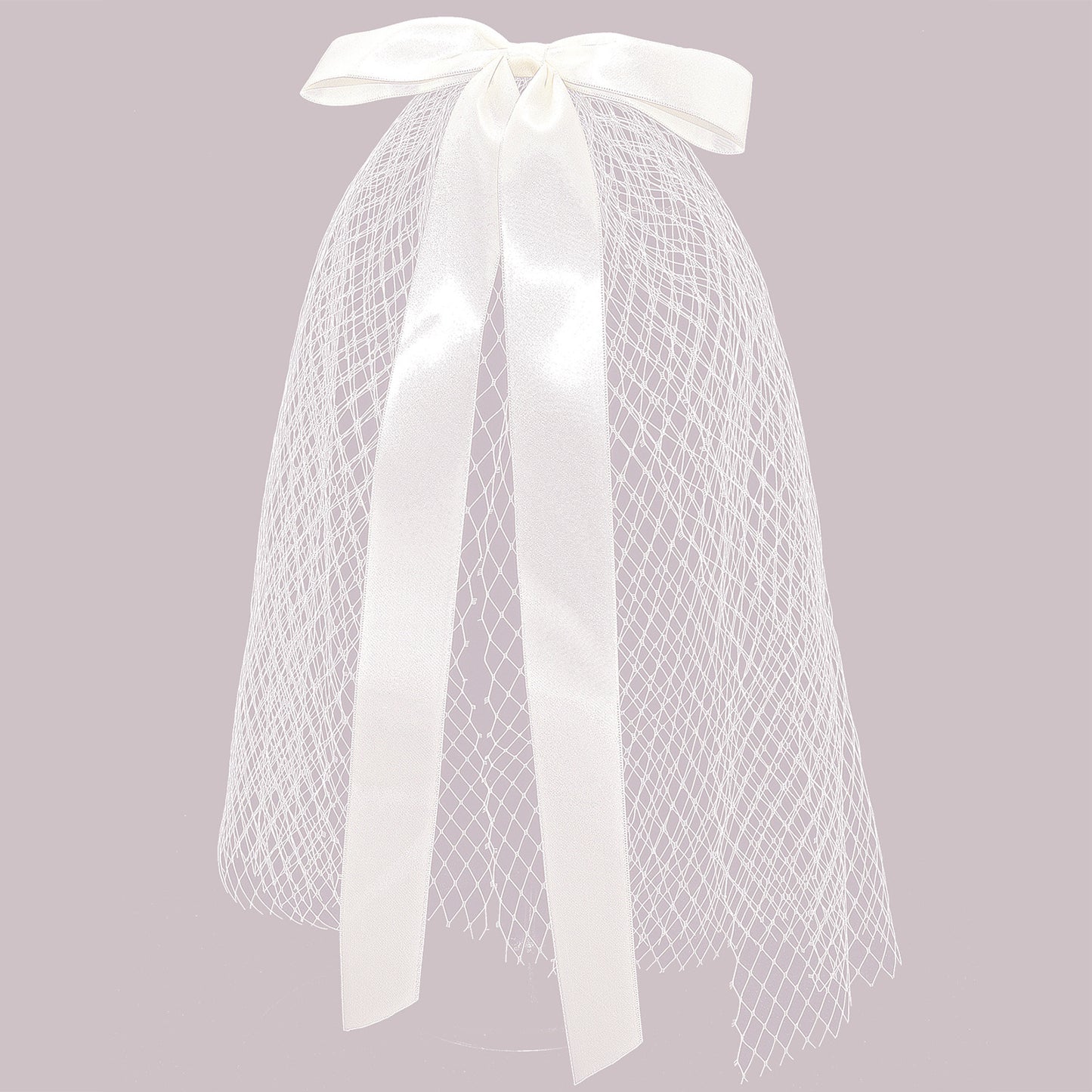 Ladies Fashion Ribbon Bridal Veil Short