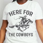 Simply Love Simply Love Full Size HERE FOR THE COWBOYS Graphic Cotton Tee