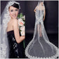 Bridal Wedding Veil Headdress (3 meters long, multiple colors)