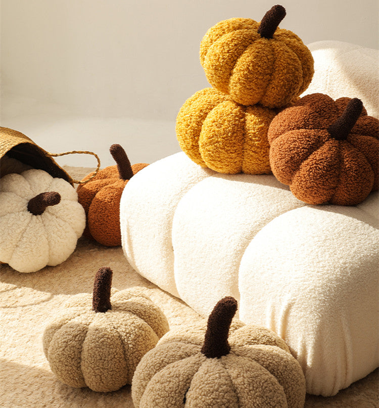 Pumpkin Nordic Creative Cute Shaped Plush Pillow