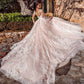 Gorgeous Ball Gown Wedding Dress with Long Sleeves