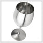 Silver Stainless Steel Wine Glasses