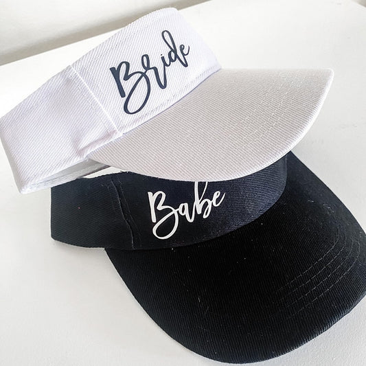 Bride Babe Pool Visor