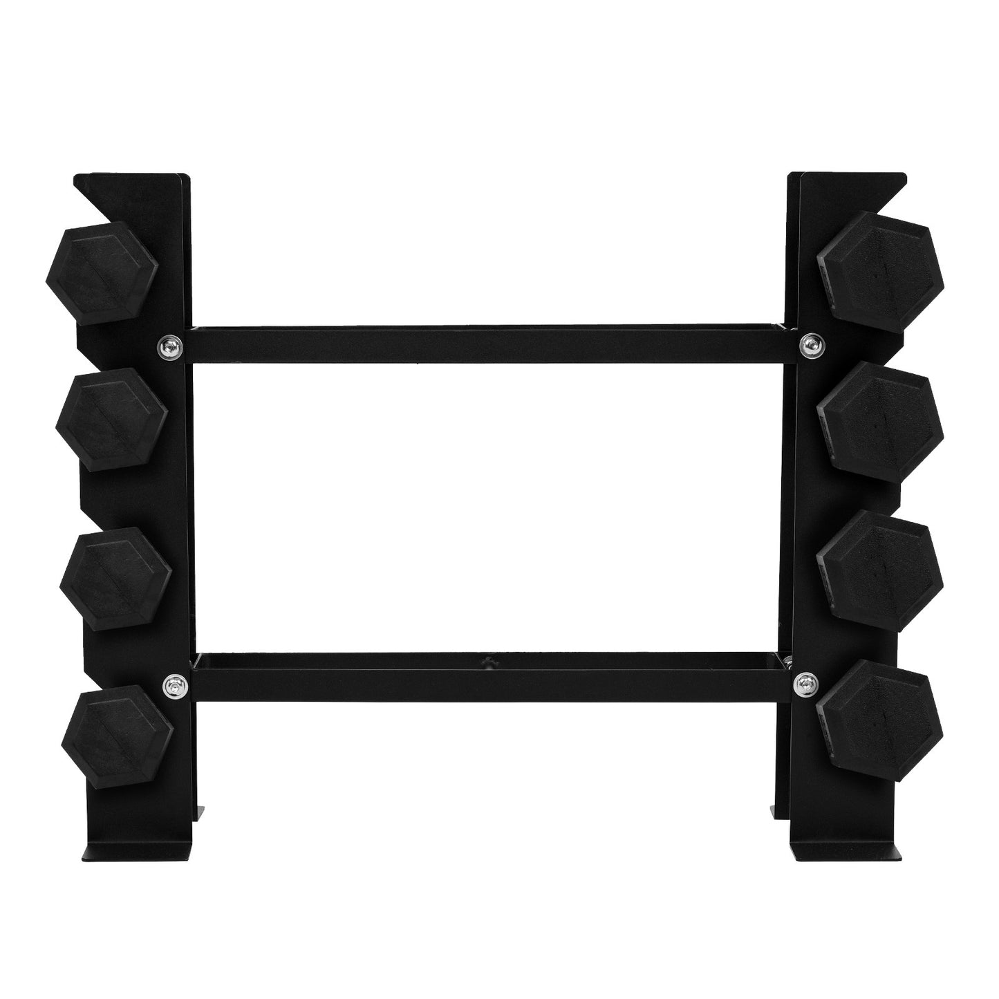 Compact Black Dumbbell Stand Free Weight Stand Suitable For Home Fitness