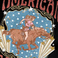AMERICAN COWGIRL Graphic Short Sleeve Tee